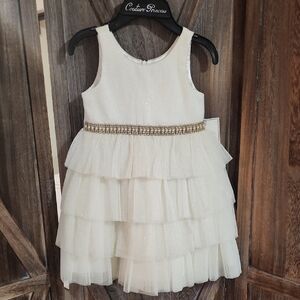 Couture Princess Girls Nwt Ruffled Dress